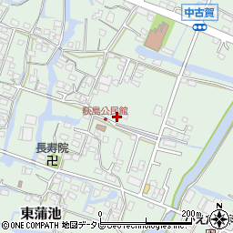 福岡県柳川市東蒲池603周辺の地図