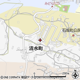 長崎県佐世保市清水町220-1周辺の地図