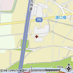 福岡県筑後市溝口631周辺の地図