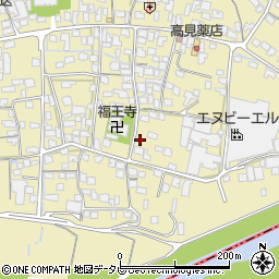 福岡県筑後市溝口1344-4周辺の地図