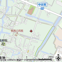 福岡県柳川市東蒲池598周辺の地図