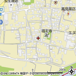 福岡県筑後市溝口1334-2周辺の地図