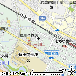 佐賀県西松浦郡有田町本町1530-24周辺の地図