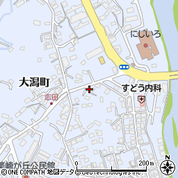 株式会社九美堂　佐世保周辺の地図