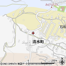 長崎県佐世保市清水町225周辺の地図