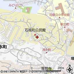 長崎県佐世保市石坂町8周辺の地図
