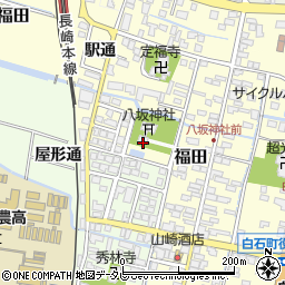 佐賀県杵島郡白石町福田2030-2周辺の地図