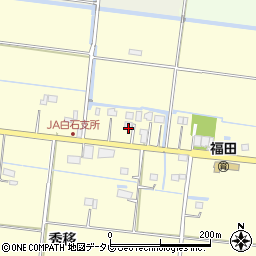 佐賀県杵島郡白石町福田807-2周辺の地図