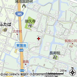 福岡県柳川市東蒲池1491周辺の地図