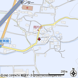 佐賀県武雄市橘町大字片白8855周辺の地図