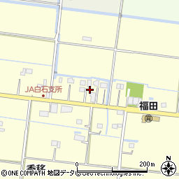 佐賀県杵島郡白石町福田805周辺の地図