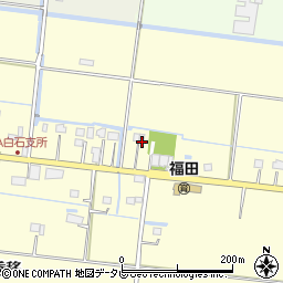 佐賀県杵島郡白石町福田780周辺の地図