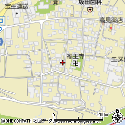 福岡県筑後市溝口1334周辺の地図