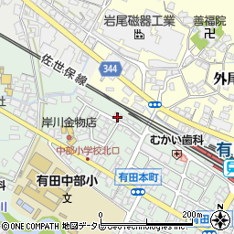 佐賀県西松浦郡有田町本町1530-8周辺の地図