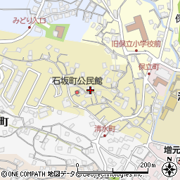 長崎県佐世保市石坂町68周辺の地図