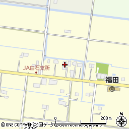 佐賀県杵島郡白石町福田806-1周辺の地図