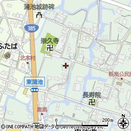 福岡県柳川市東蒲池1436周辺の地図