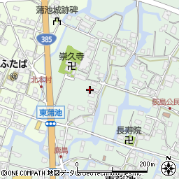 福岡県柳川市東蒲池1486周辺の地図