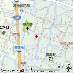 福岡県柳川市東蒲池1487周辺の地図