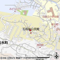 長崎県佐世保市石坂町69周辺の地図