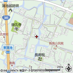 福岡県柳川市東蒲池1418周辺の地図