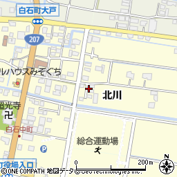 佐賀県杵島郡白石町福田2220周辺の地図