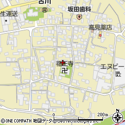 福岡県筑後市溝口1330-2周辺の地図