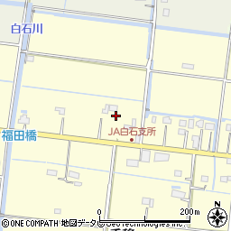 佐賀県杵島郡白石町福田908-6周辺の地図