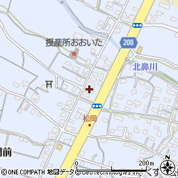 松岡コーポ周辺の地図