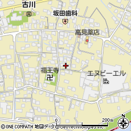 福岡県筑後市溝口1162周辺の地図