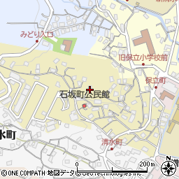 長崎県佐世保市石坂町156周辺の地図