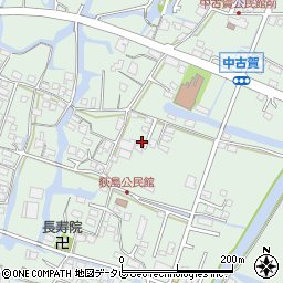 福岡県柳川市東蒲池609周辺の地図