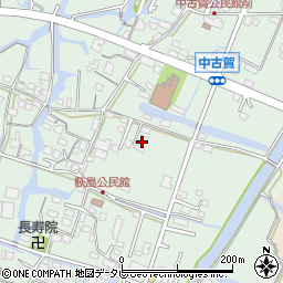 福岡県柳川市東蒲池605周辺の地図