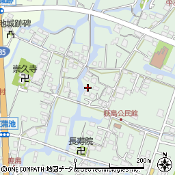 福岡県柳川市東蒲池776周辺の地図