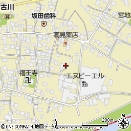 福岡県筑後市溝口1157周辺の地図