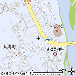 ファミリーマート佐世保大潟町店周辺の地図