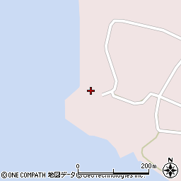 小値賀町　ごみ焼却場周辺の地図