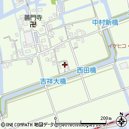 福岡県三潴郡大木町三八松1313周辺の地図