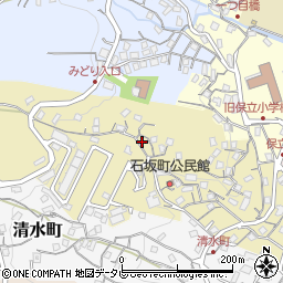 長崎県佐世保市石坂町160周辺の地図