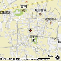 福岡県筑後市溝口1328周辺の地図