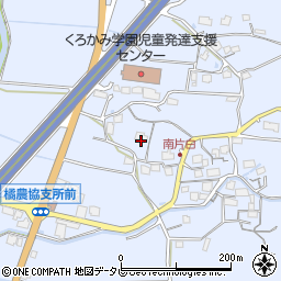 佐賀県武雄市橘町大字片白8825周辺の地図