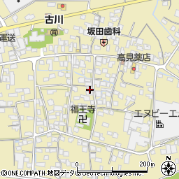 福岡県筑後市溝口1179周辺の地図