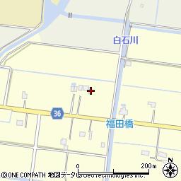 佐賀県杵島郡白石町福田2596周辺の地図