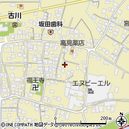 福岡県筑後市溝口1138周辺の地図