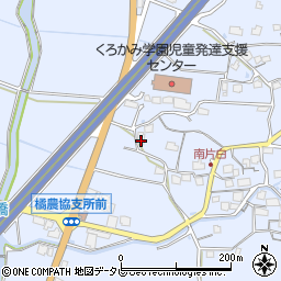 佐賀県武雄市橘町大字片白8822周辺の地図