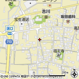 福岡県筑後市溝口1287周辺の地図