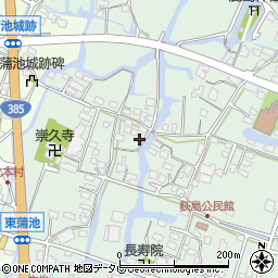 福岡県柳川市東蒲池1404周辺の地図