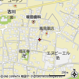 福岡県筑後市溝口1137周辺の地図