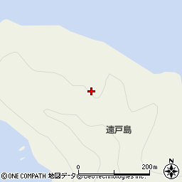 遠戸島周辺の地図