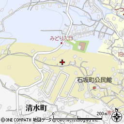 長崎県佐世保市石坂町193周辺の地図